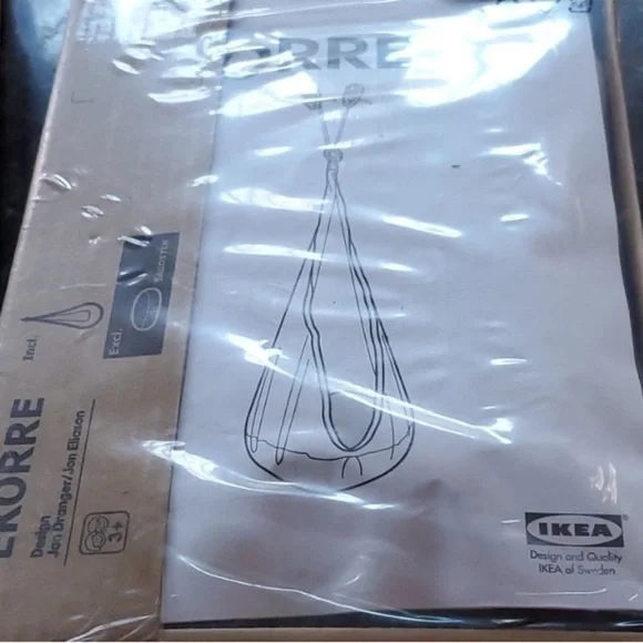 New IKEA Ekorre air seat hanging canopy seat kids - Picture 4 of 4